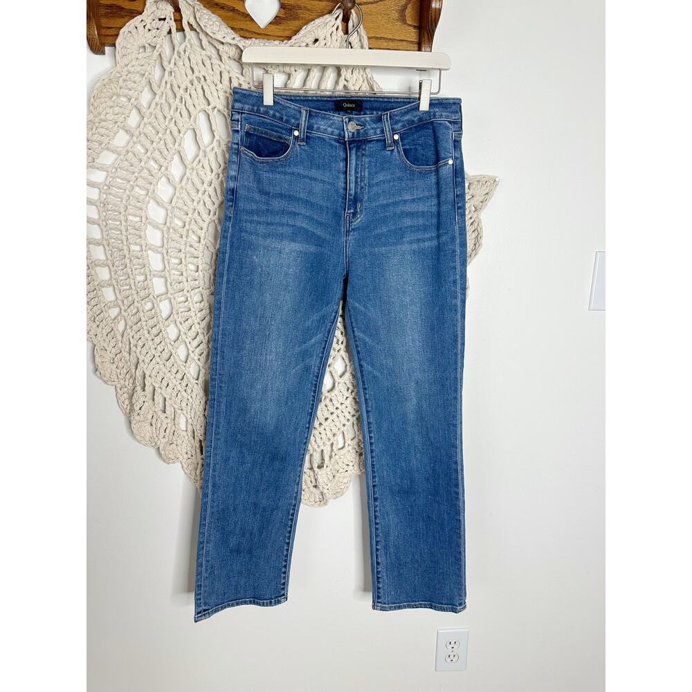 Quince High Rise Straight Leg Jeans Size 10/30